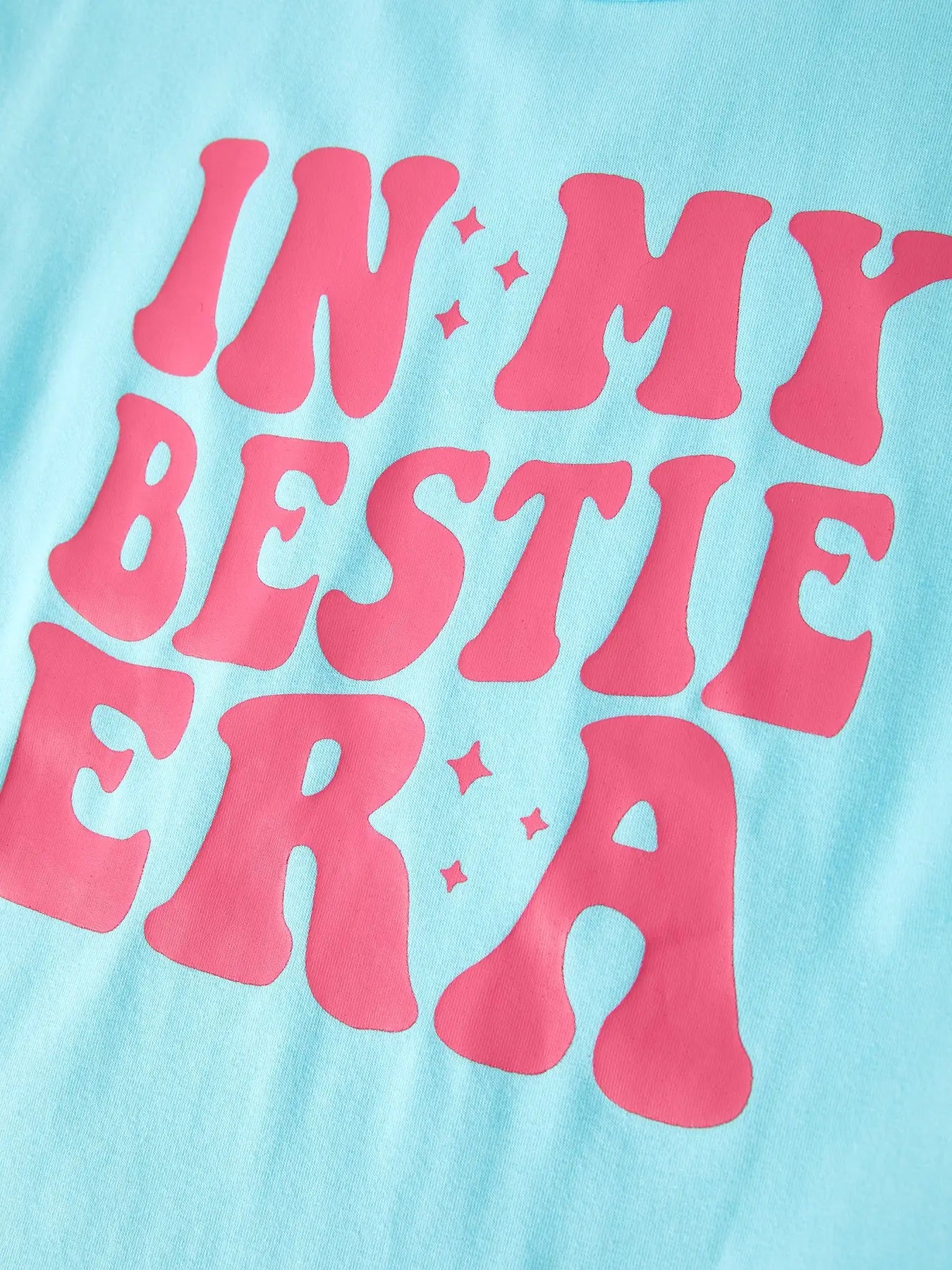 “in My Bestie Era” Girls Short Sleeve Tops