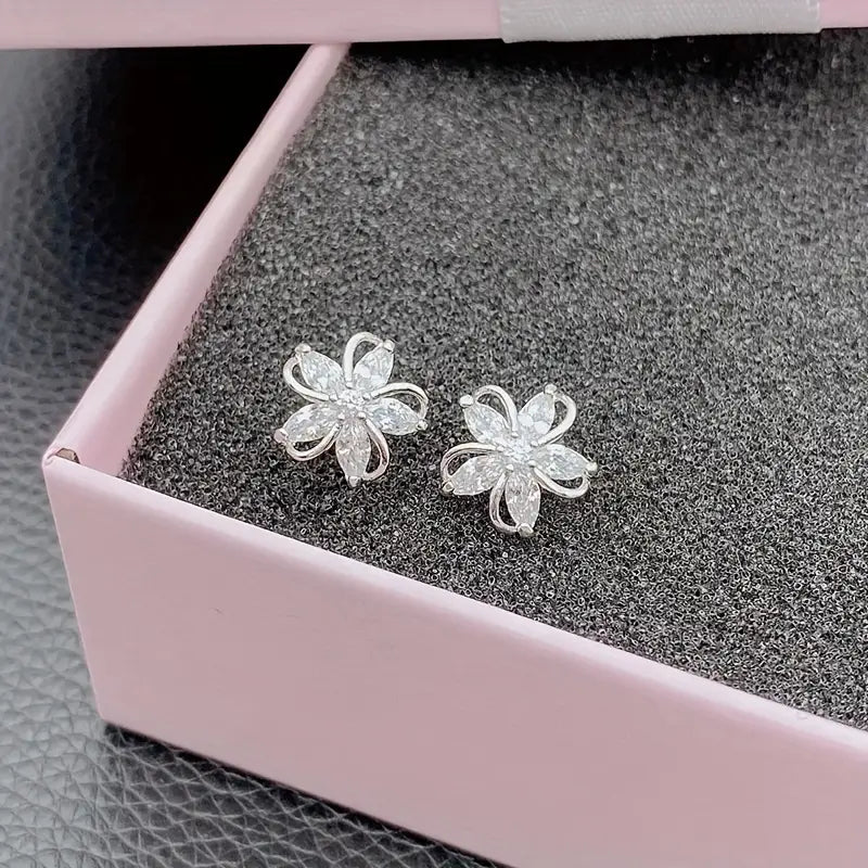 In Bloom Floral Stud