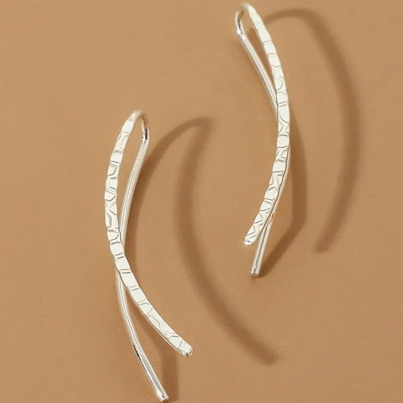 Minimalist Ear Climber Earrings