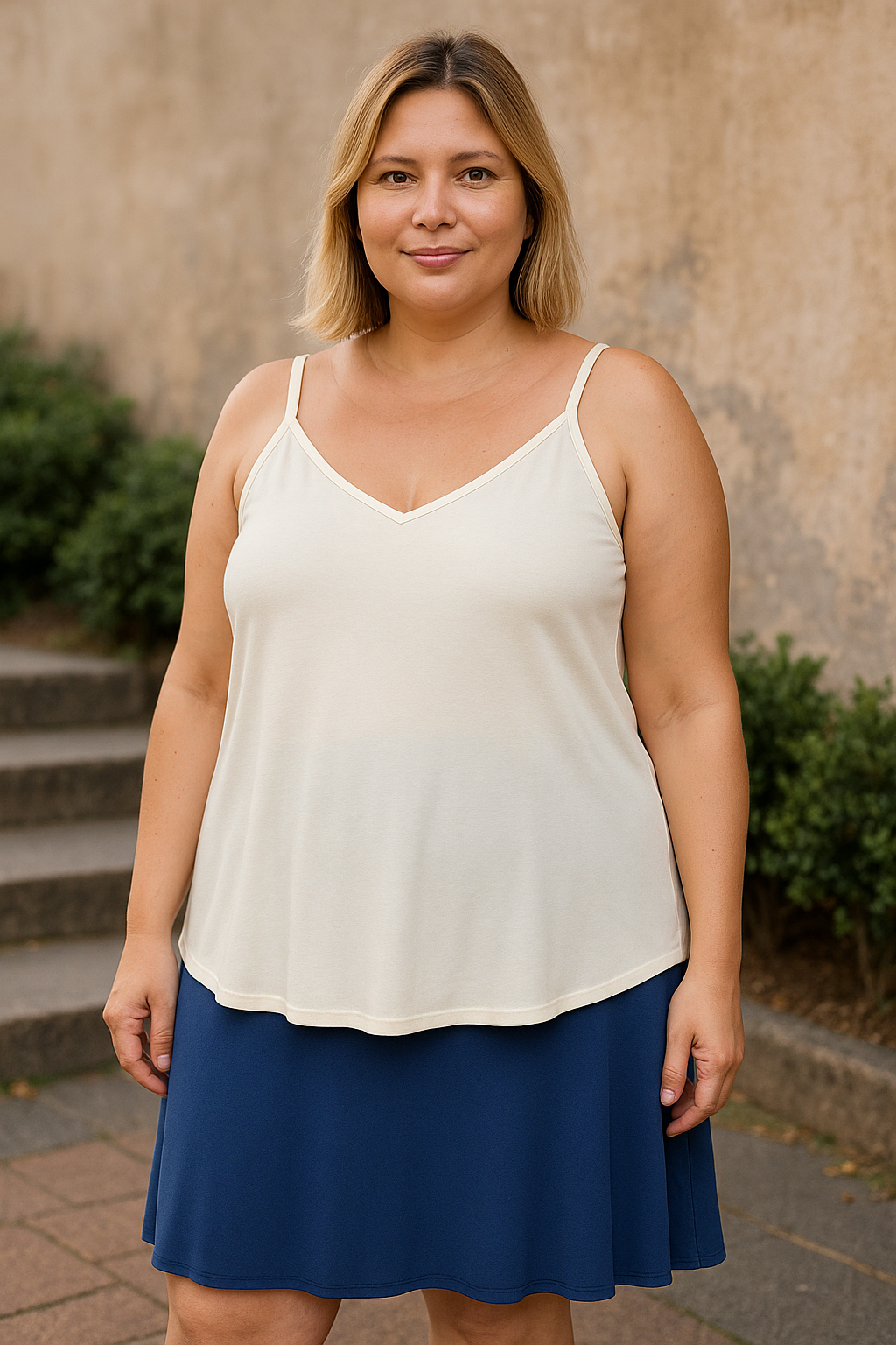 Sabine A Line Fold Over Skirt