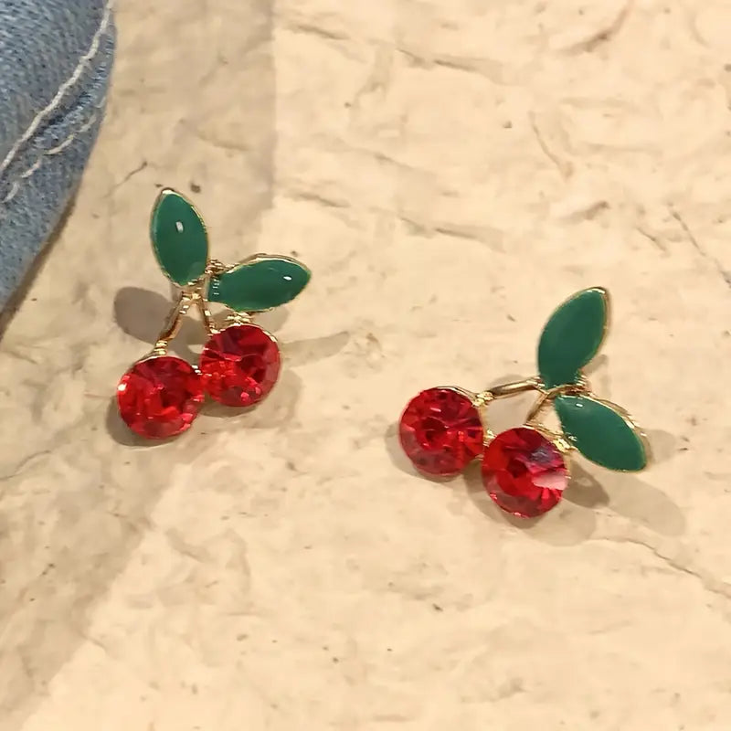 Sweet Cherry Earrings