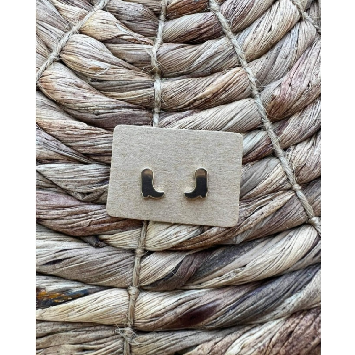 Dainty Gold Cowboy Boot Studs