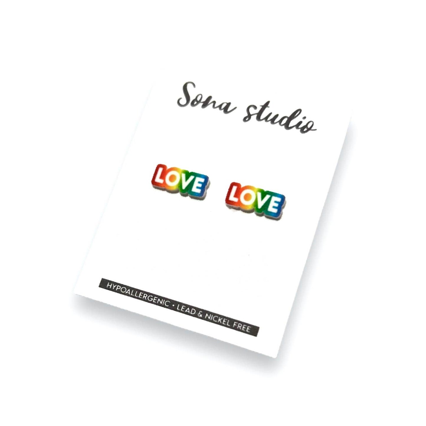 Pride Love Earrings