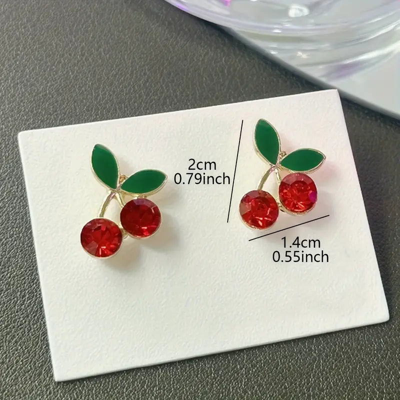 Sweet Cherry Earrings
