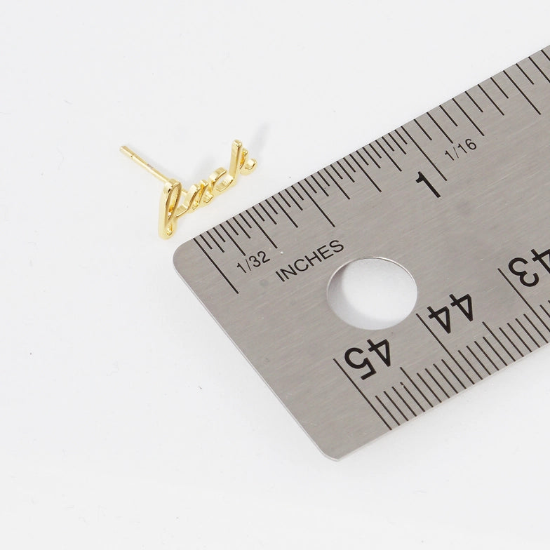 F*CK Stud Earrings