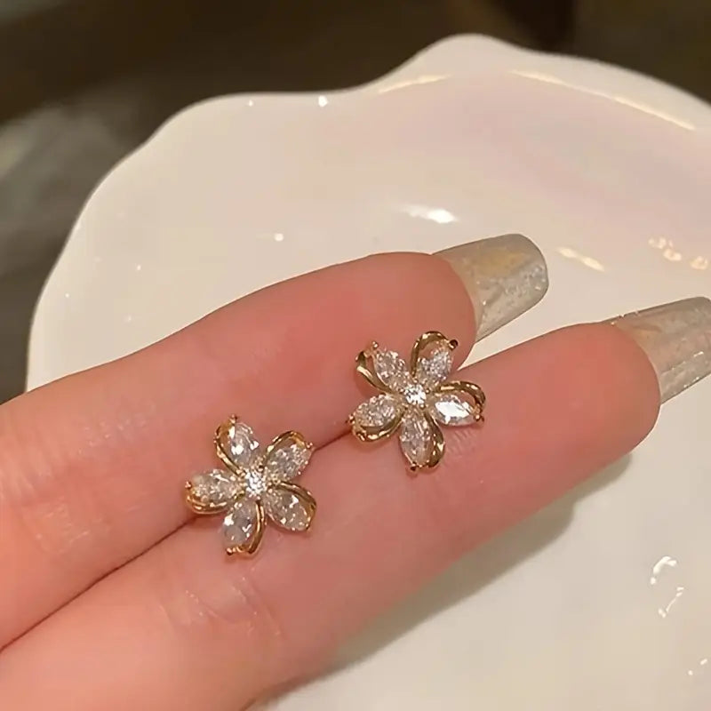 In Bloom Floral Stud