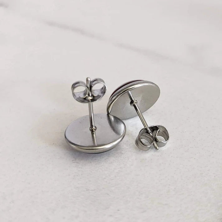 Vintage Football Earrings