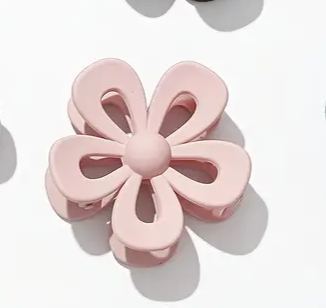 4" Floral Claw Clip