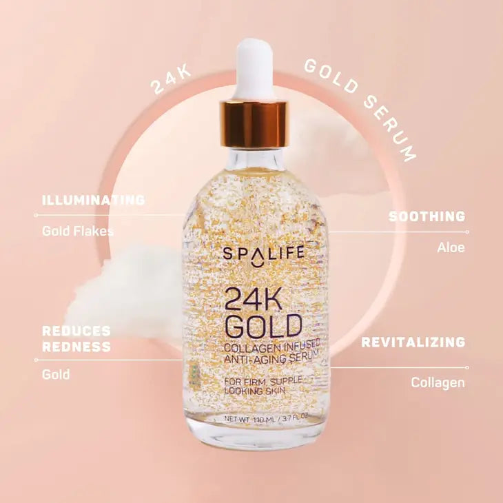Gold 24K Collagen Infused Anti-Aging Serum