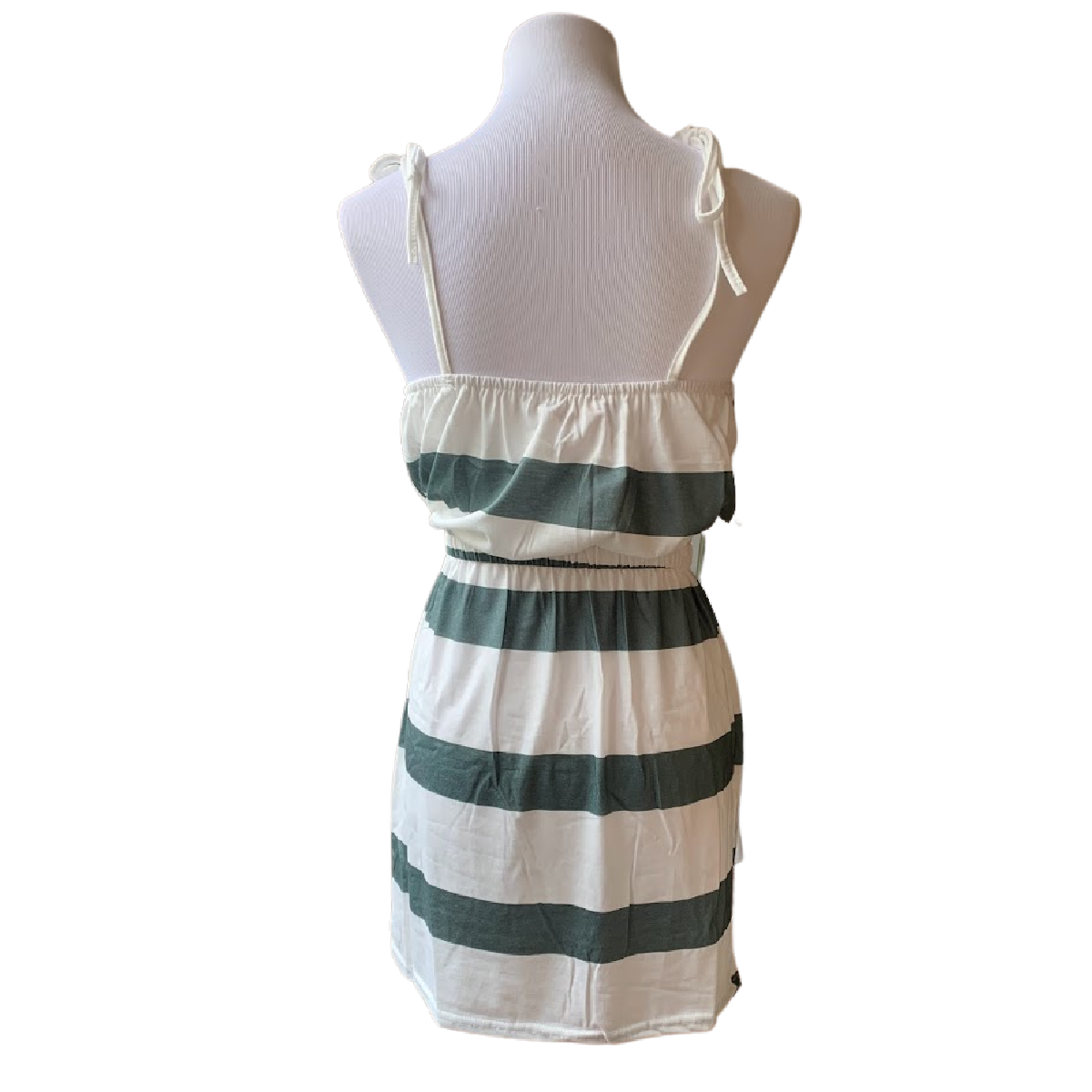 V-Neck Spaghetti Strap Knitted Mini Dress