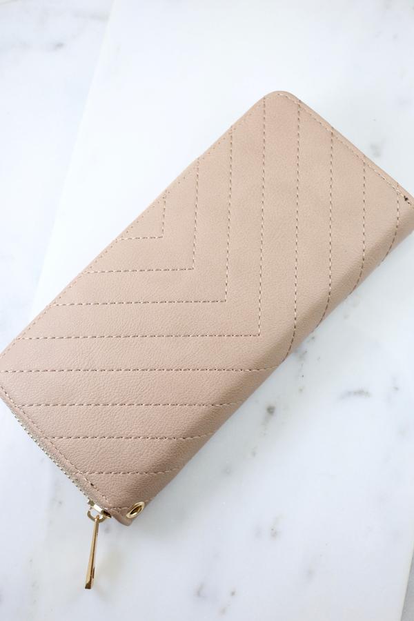 Hepburn Crossbody With Wallet Taupe