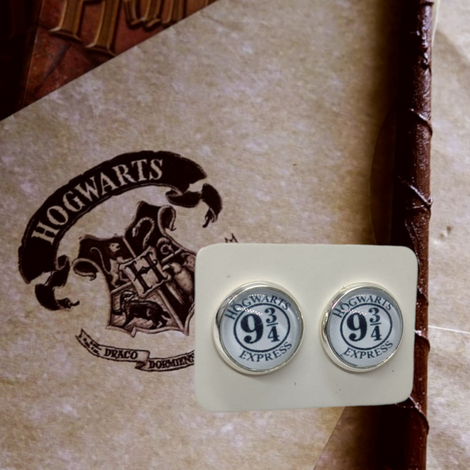 Harry Potter 9 3/4 Earrings
