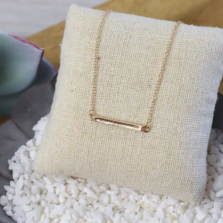 Latitude Bar Necklace