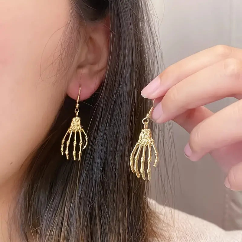 A Helping Hand Dangle Earrings