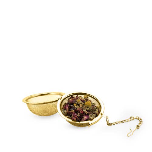 Small Tea Infuser Ball in Gold by Pinky Up®