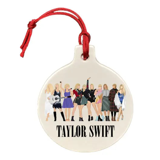 Taylor Swift Christmas Ornaments