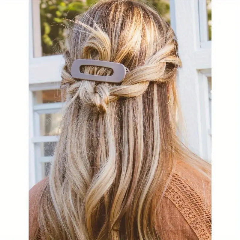 Solid Color Side Hair Clips