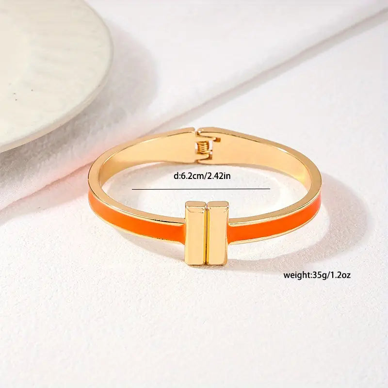 Spring Clasp Bangle for Women