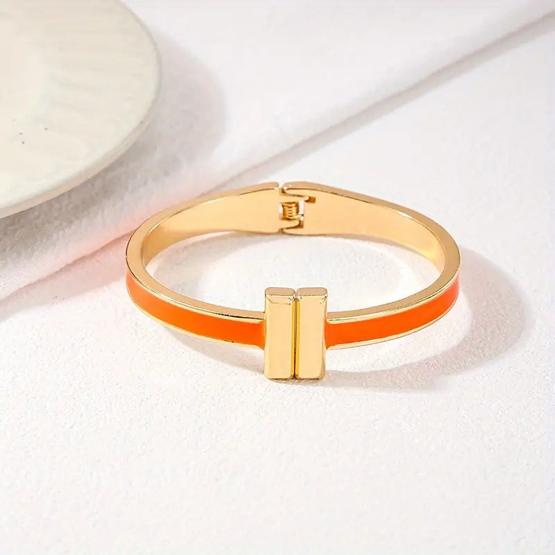 Spring Clasp Bangle for Women