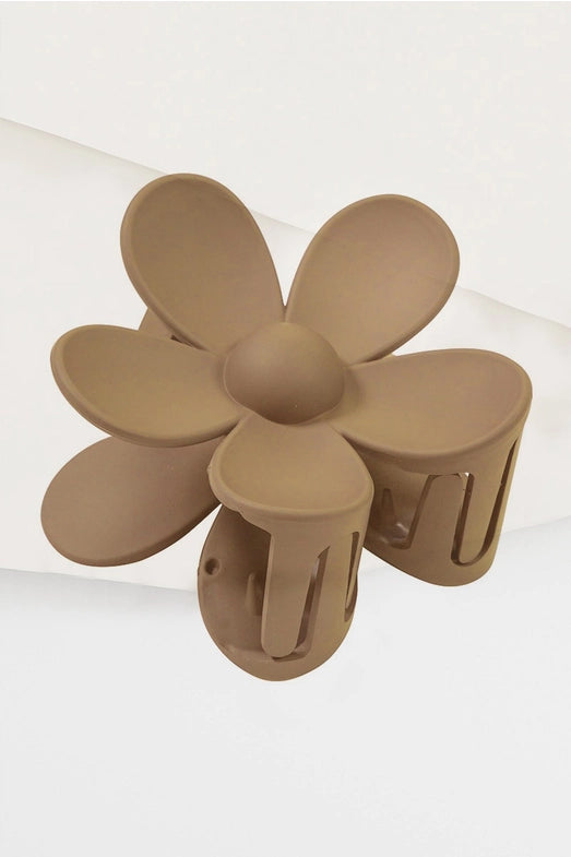 Flower Power 2.5" Hair Clip Neutrals