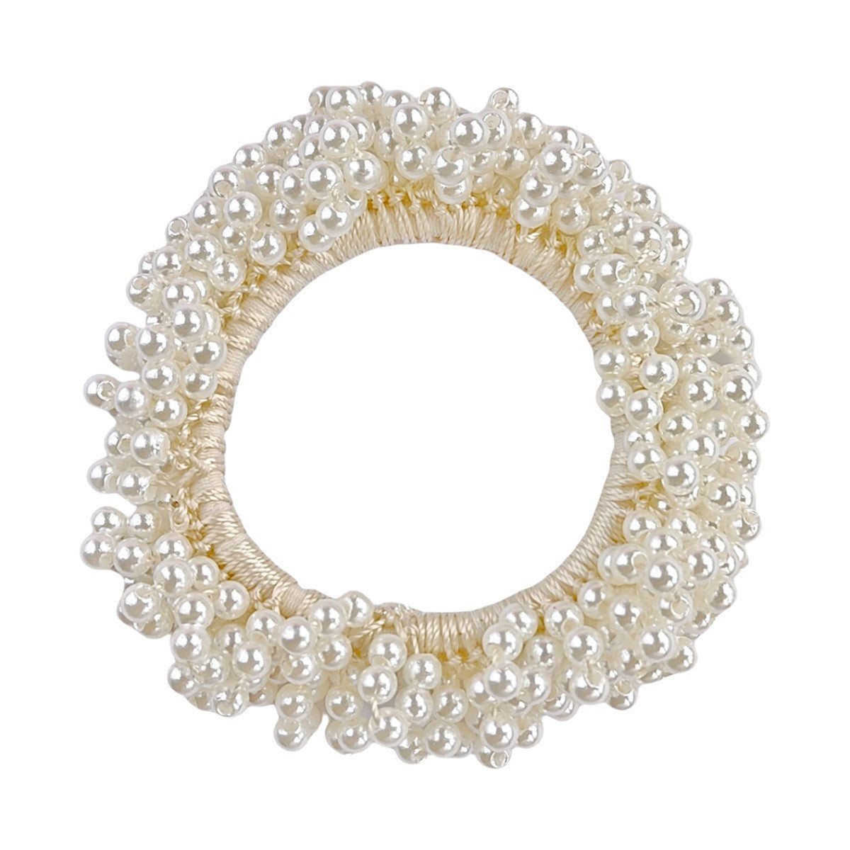 Large Thick Pearl Hair Coils