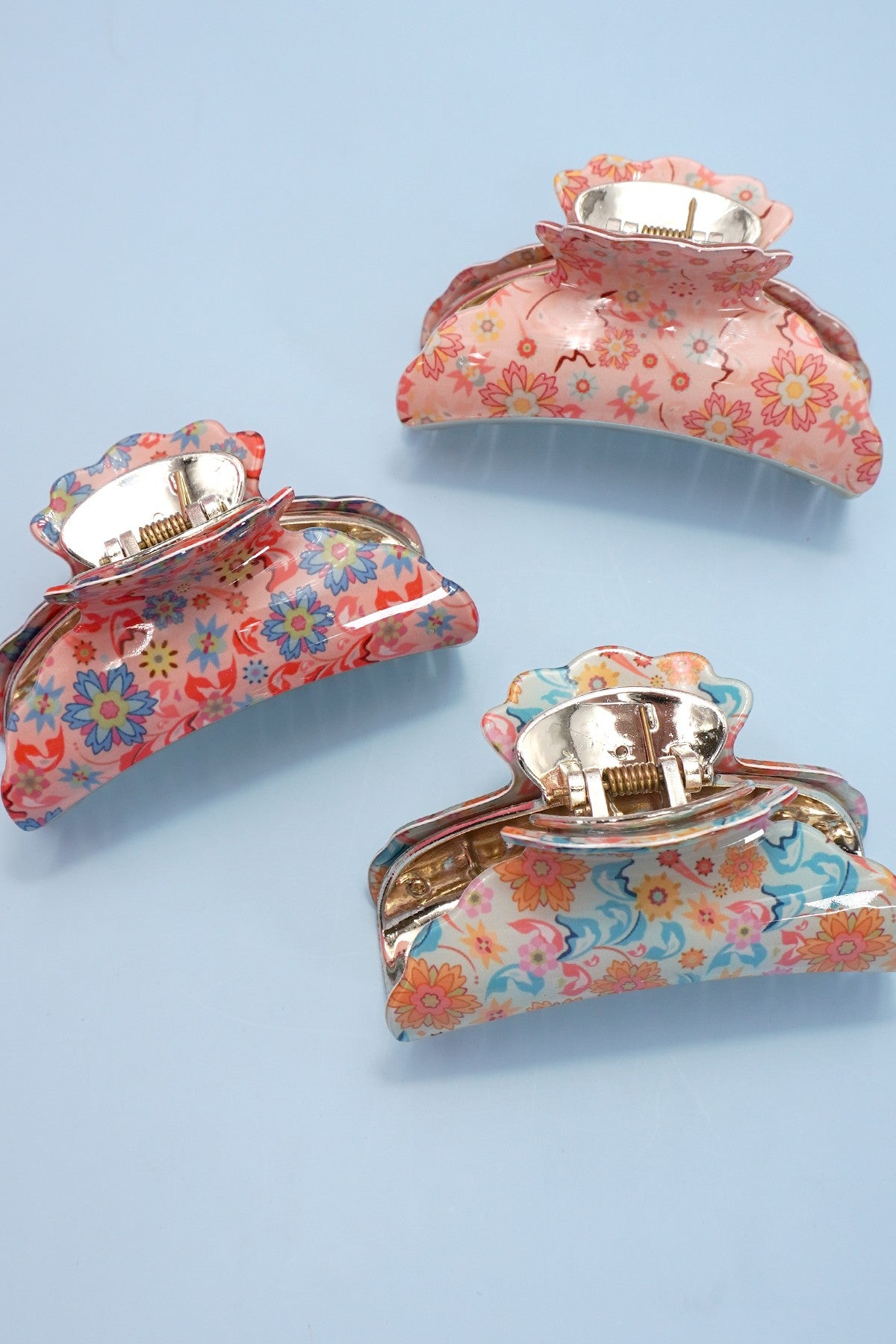 Paisley Boho Vintage Claw Clip