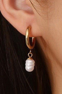 The Heirloom Pearl Drop Earrings