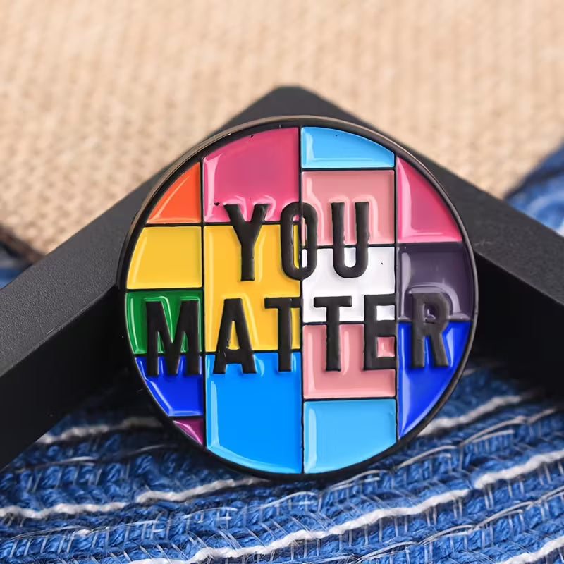 Safe With Me Pin/Empathy-Inspired Accessory for Inclusion and Support