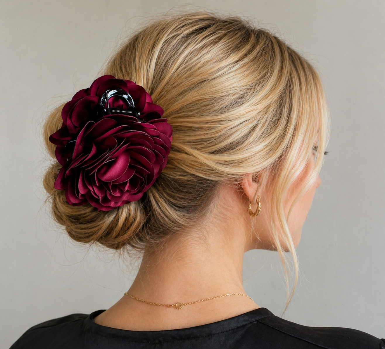 Full Bloom Double Sided Hair Clip