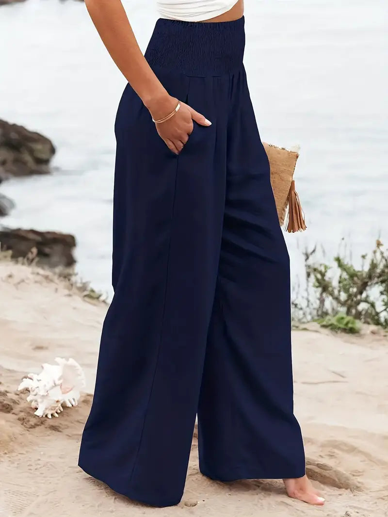 Greenport Slant Pocket Wide Leg Pants