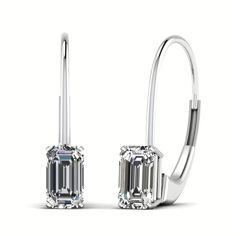 Uptown CZ Drop Earrings