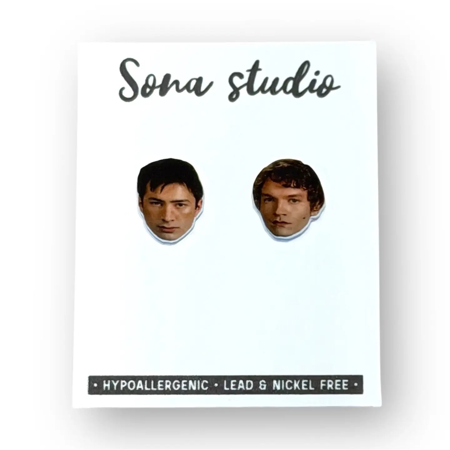 Heated Rivalry Novelty Earrings
