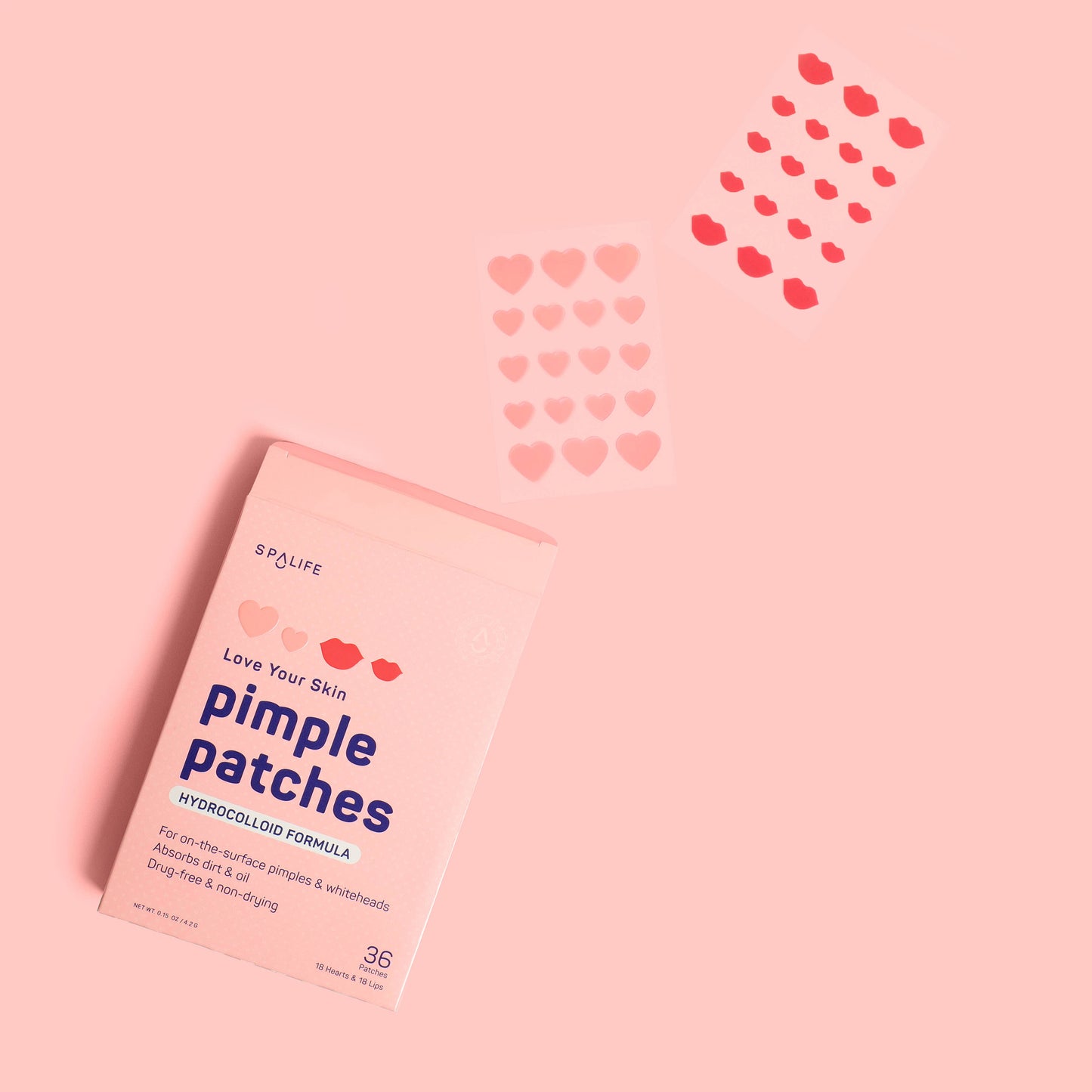 Valentines' Day Love Your Skin Hydrocolloid Pimple Patches