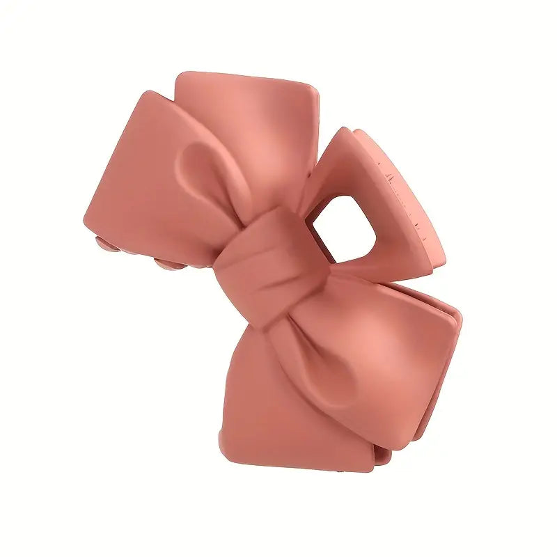 Matte Bow Hair Clip