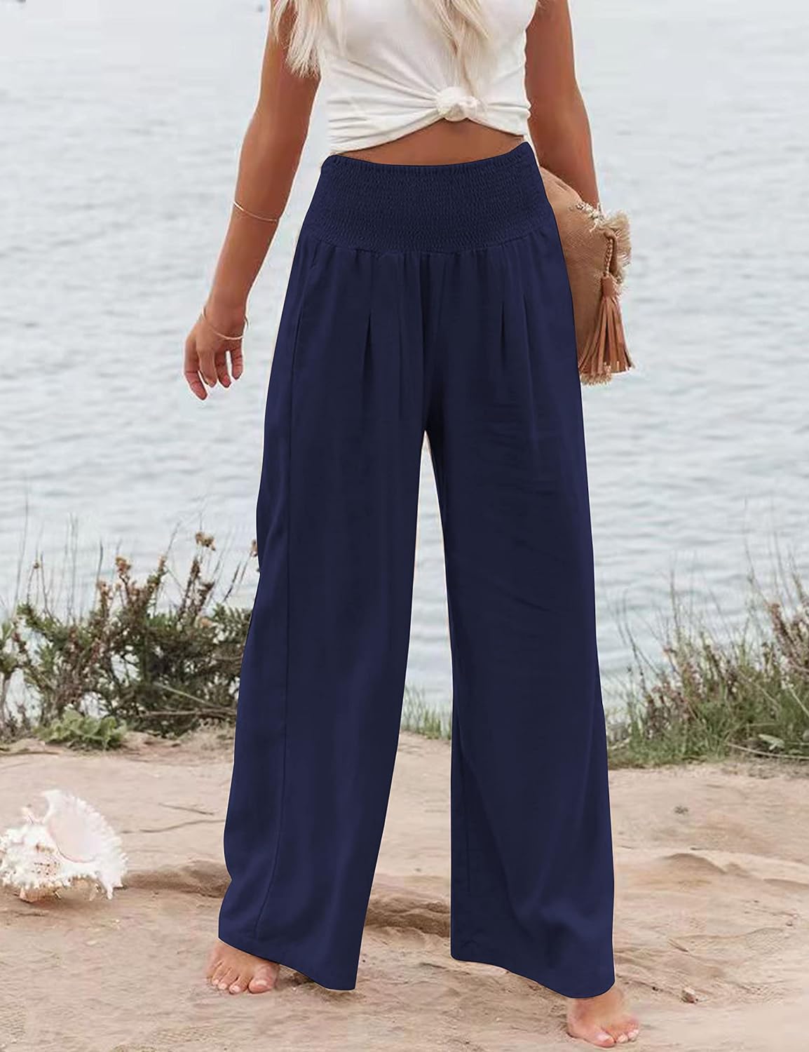 Greenport Slant Pocket Wide Leg Pants