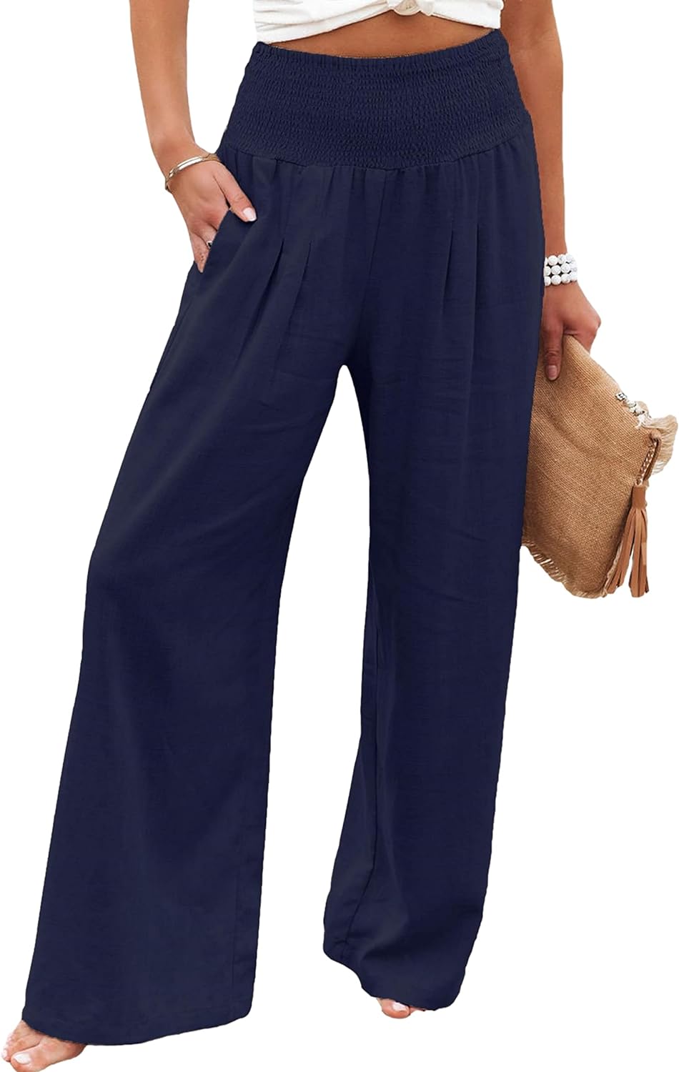 Greenport Slant Pocket Wide Leg Pants