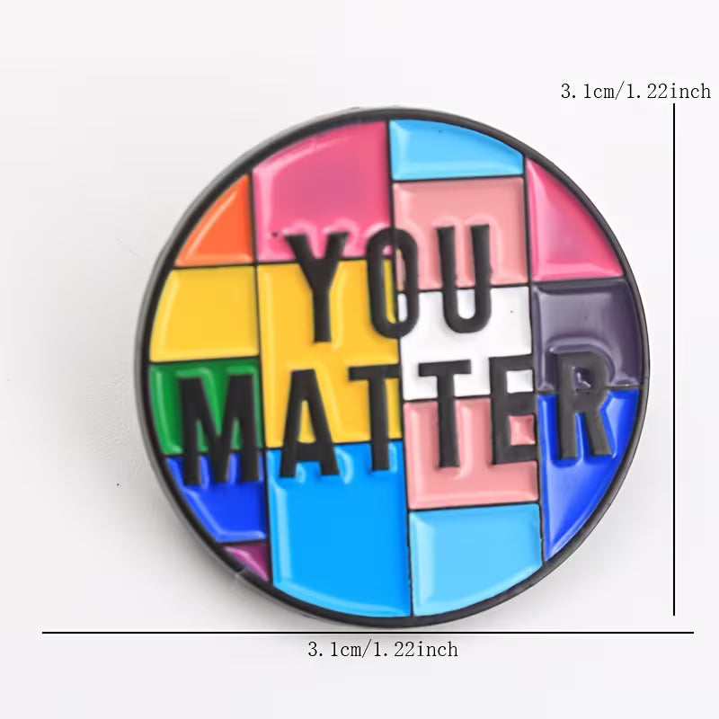 Safe With Me Pin/Empathy-Inspired Accessory for Inclusion and Support