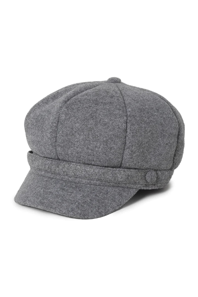 Solid Color Casual Newsboy Cabbie Hat