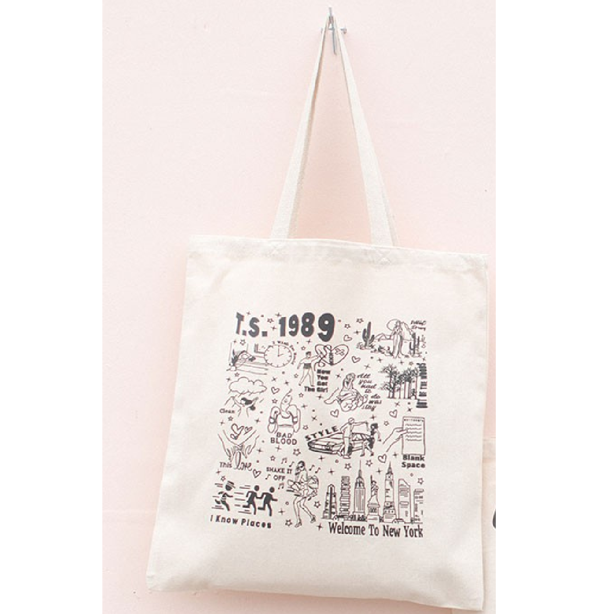 Taylor Swift Canvas Tote Bag