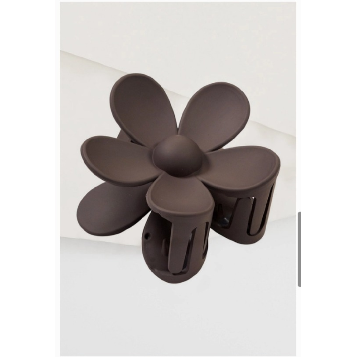 Flower Power 2.5" Hair Clip Neutrals