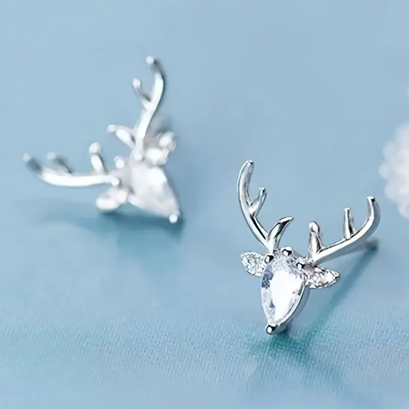 Oh Deer! Antler Christmas Earrings