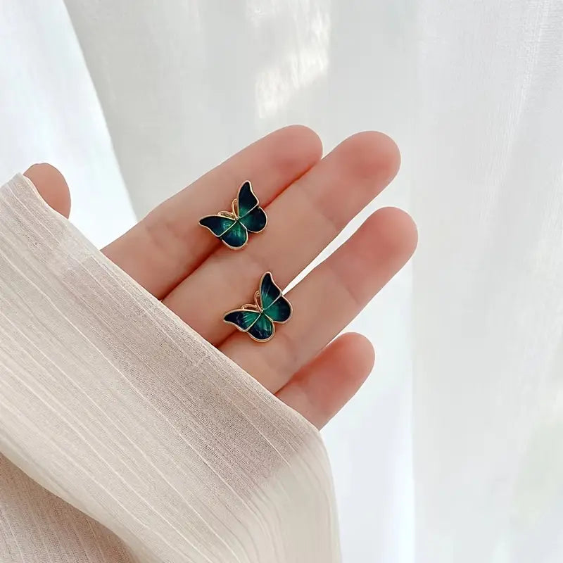 Sweet Butterfly Stud Earrings