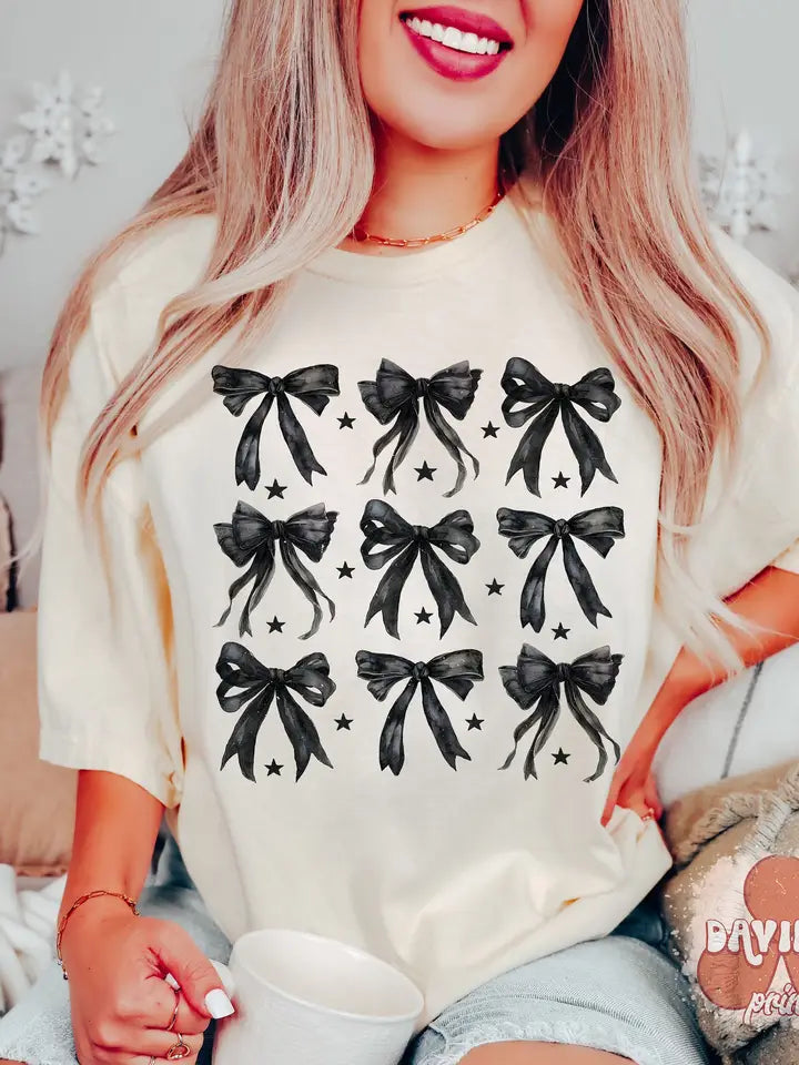 Coquette Bow Graphic Tee