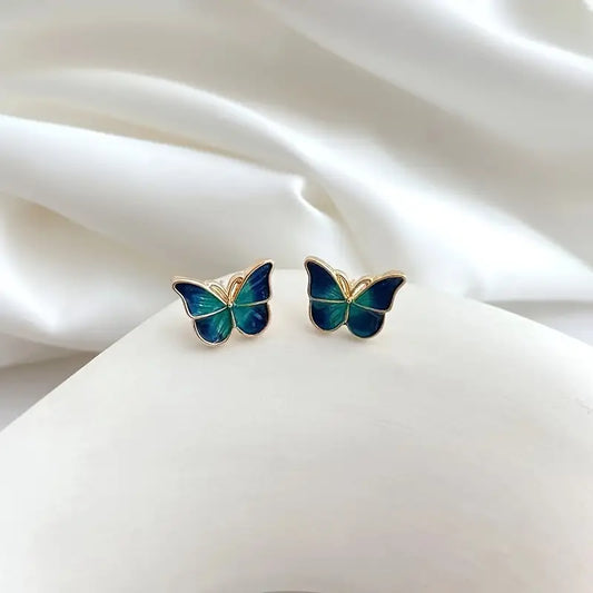 Sweet Butterfly Stud Earrings