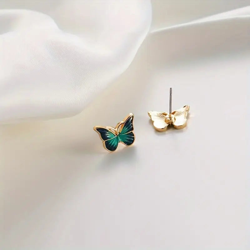 Sweet Butterfly Stud Earrings