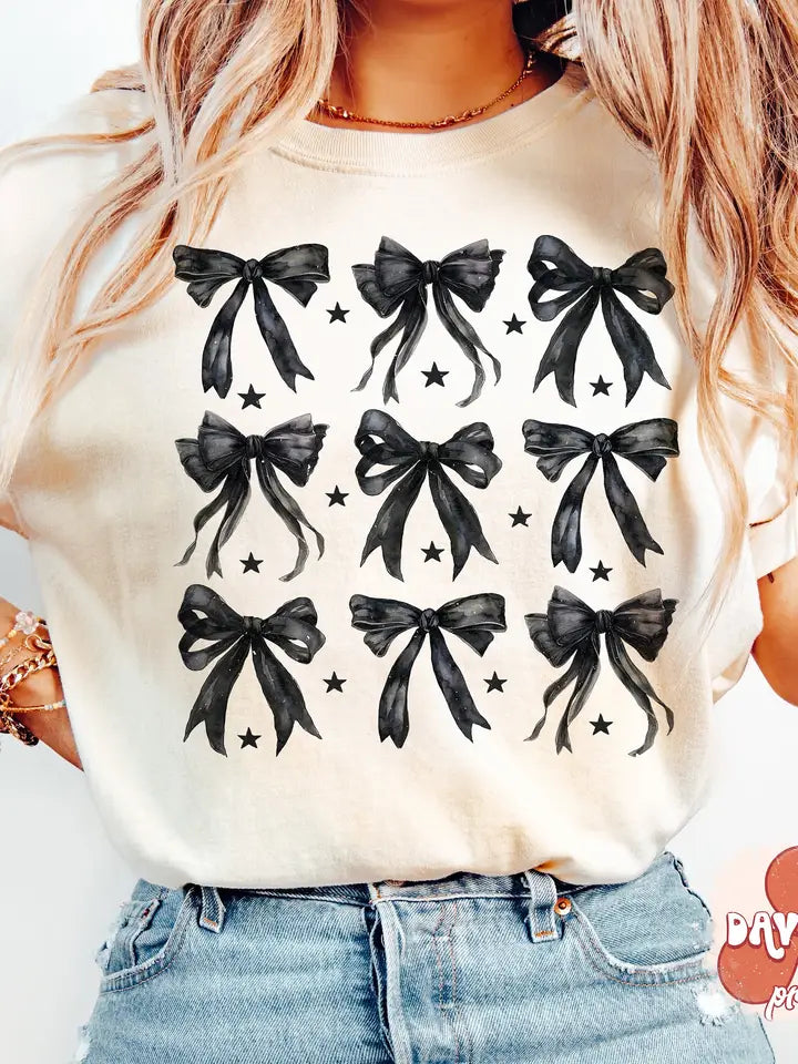 Coquette Bow Graphic Tee