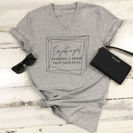 I'm Just A Girl Graphic Tee