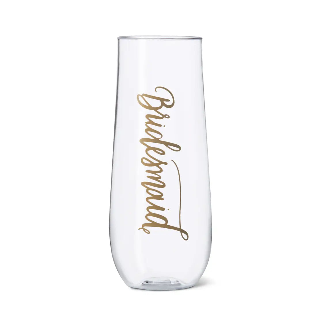 Bridal Durable Plastic Stemless Champagne Glass