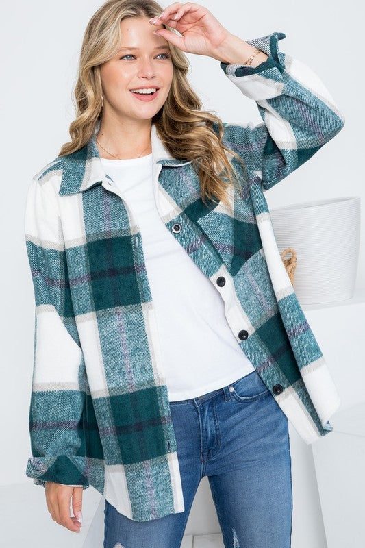 Plaid Boyfriend Flannel