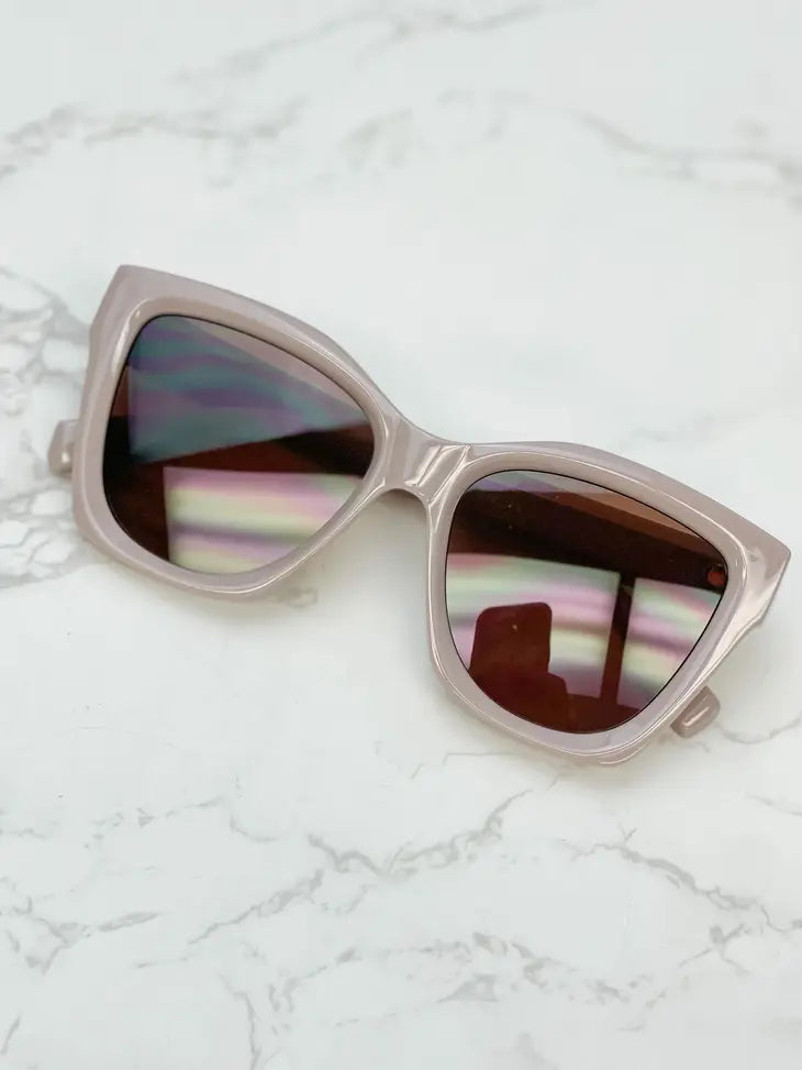 Becca Acetate Square Sunglasses